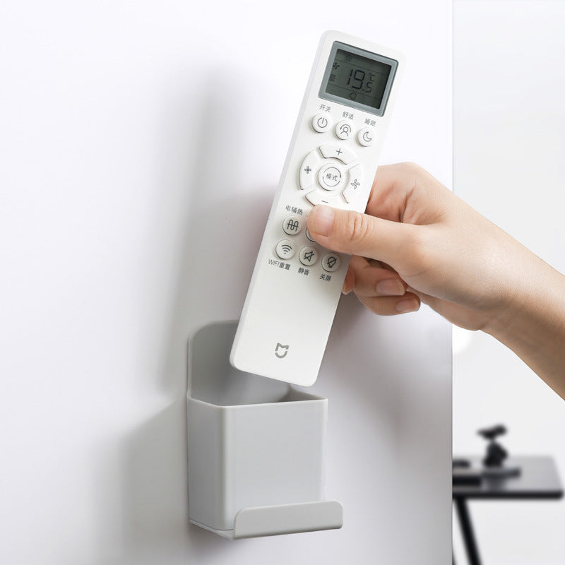Wall-Mounted Remote Control Organizer – Space-Saving Storage Box for Living Rooms
