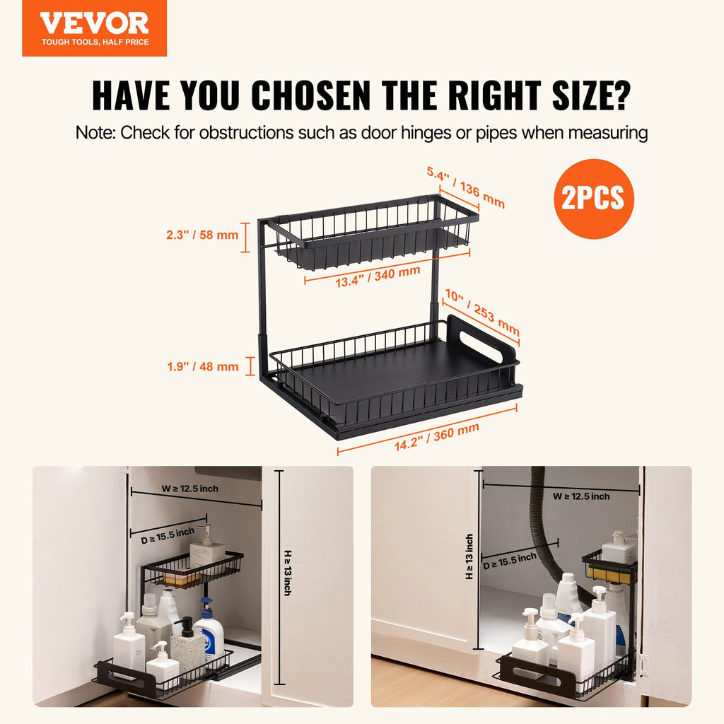 Under - Sink Bloom Rack - Expandable Organizer