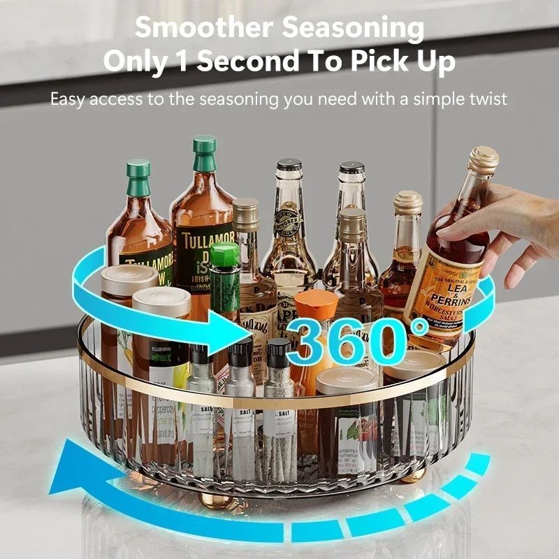 The Bloom Spinner - 360 Acrylic Pantry Organizer