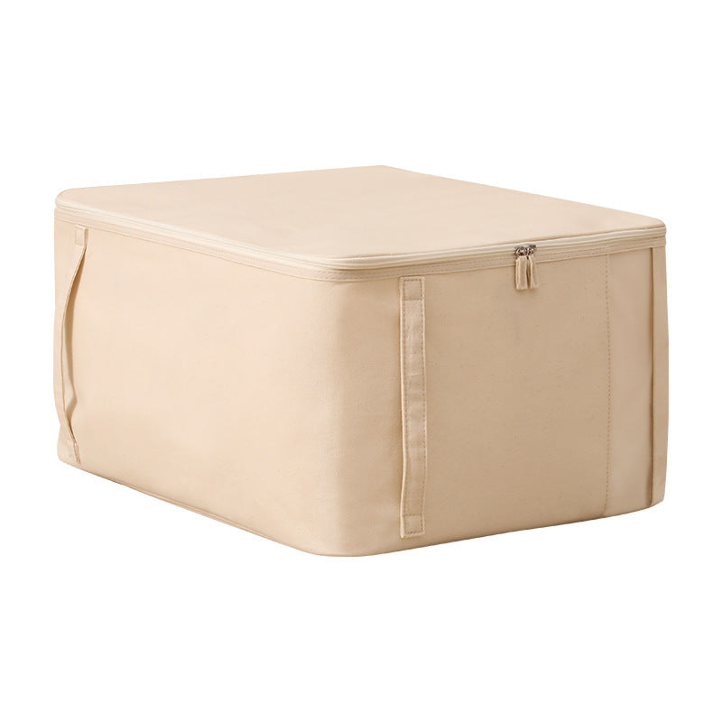 Cotton & Linen Storage Bags with Clear Window – Clothing & Quilt Organizer
