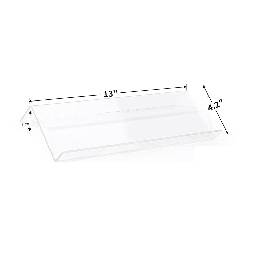 Acrylic Spice Display Rack – Tiered Countertop Organizer for Kitchen Cabinets & Pantries